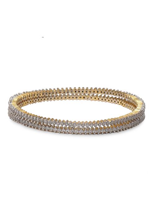 gold plated embellished bangles set of 2 - 9653637 - Very Small Image - 1