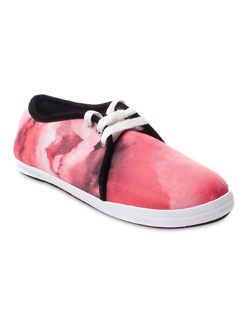 Red shaded canvas sneakers - 9656205 - Very Small Image - 1