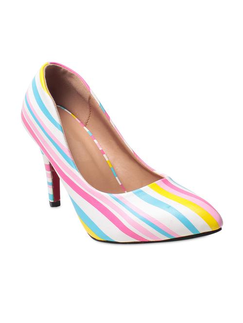 multi leatherette pumps - 9656336 - Very Small Image - 1