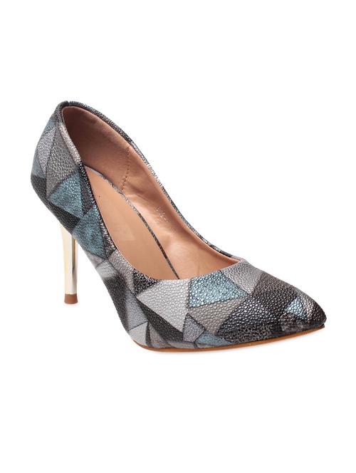 Printed Pointed Toed Pumps - 9656355 - Very Small Image - 1