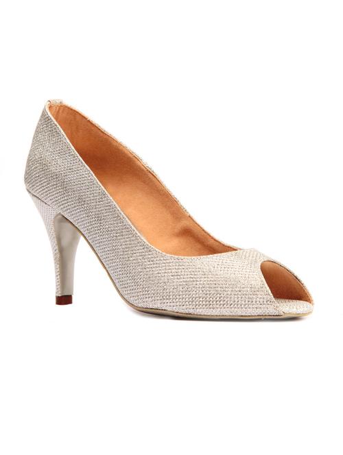 silver leatherette sandal - 9660981 - Very Small Image - 1