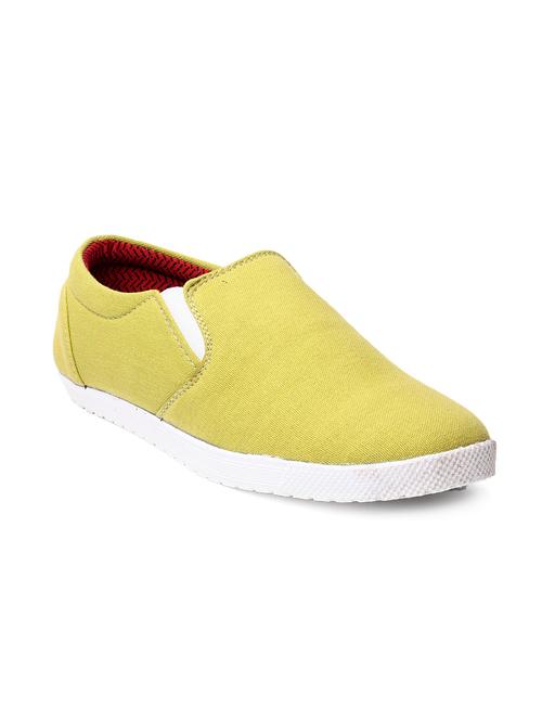 Lime Green Canvas Sneakers - 9667448 - Very Small Image - 1