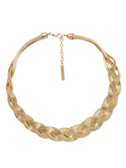 gold intermesh short necklace - 9675261 - Very Small Image - 1