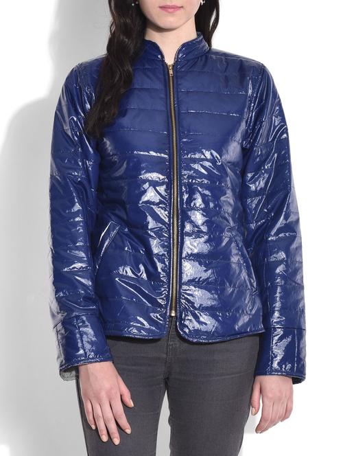 dark blue quilted jacket - 9677322 - Very Small Image - 1