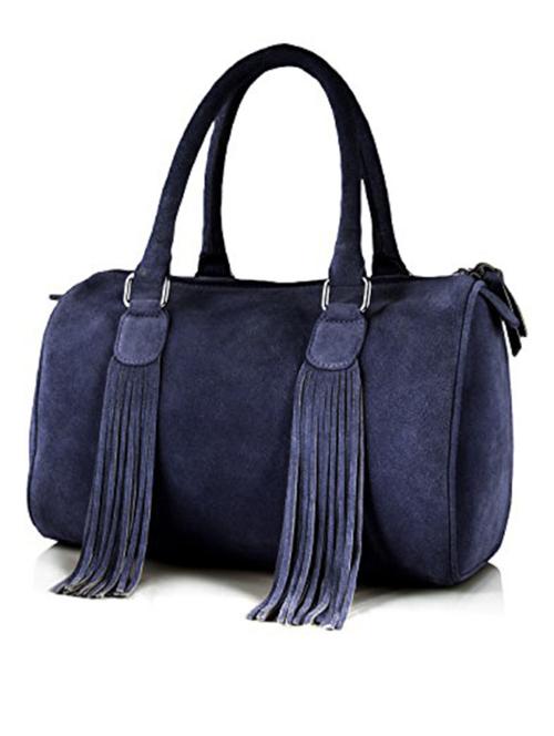 nevy blue leather handbag - 9682680 - Very Small Image - 1