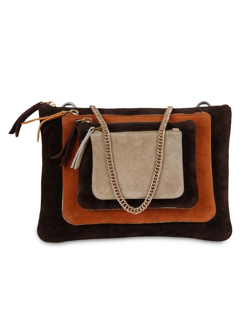 multicoloured leather sling bag - 9682699 - Very Small Image - 1