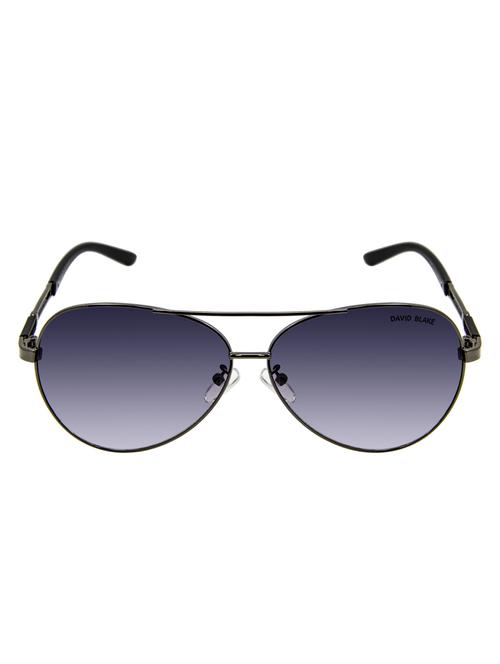 gunmetal metallic aviators with grey lens - 9688040 - Very Small Image - 1