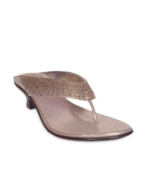 gold embellished sandals - 9689188 - Very Small Image - 1