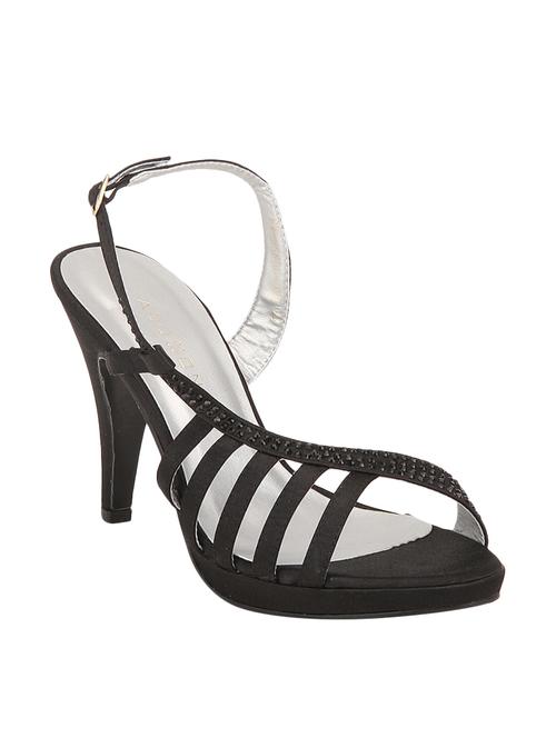 black embellished suede stilettos - 9696217 - Very Small Image - 1