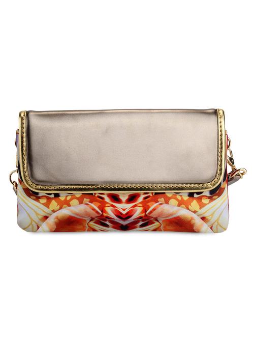 multicoloured printed faux leather slingbag - 9697798 - Very Small Image - 1