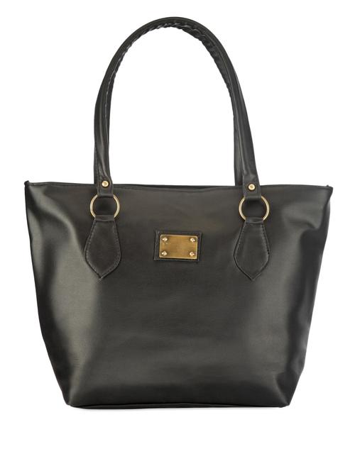 plain solid black handbag - 969914 - Very Small Image - 1