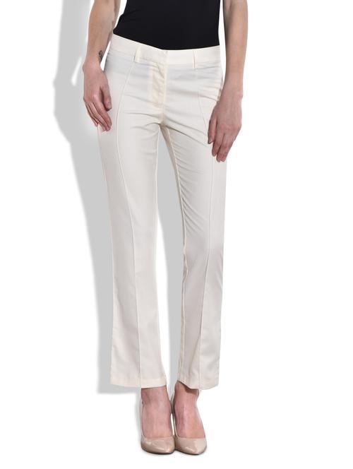 white flared pants - 9700302 - Very Small Image - 1