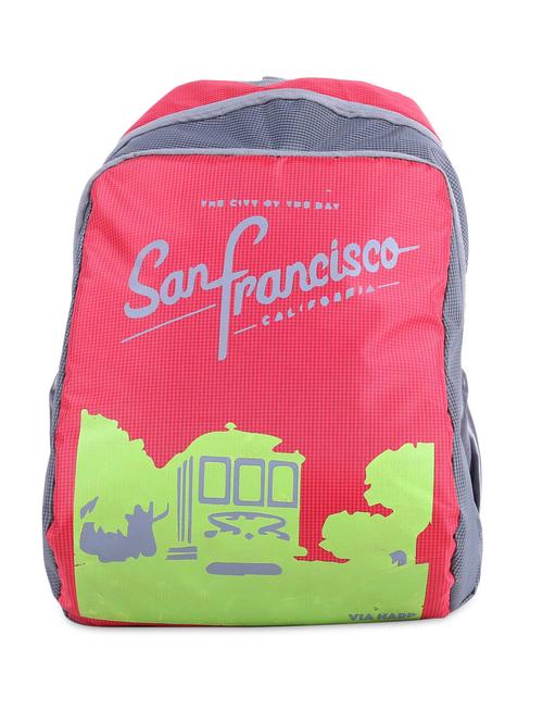red and grey san francisco backpack - 9705699 - Very Small Image - 1
