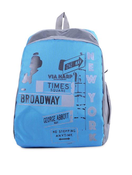 sky blue and grey new york backpack - 9705703 - Very Small Image - 1