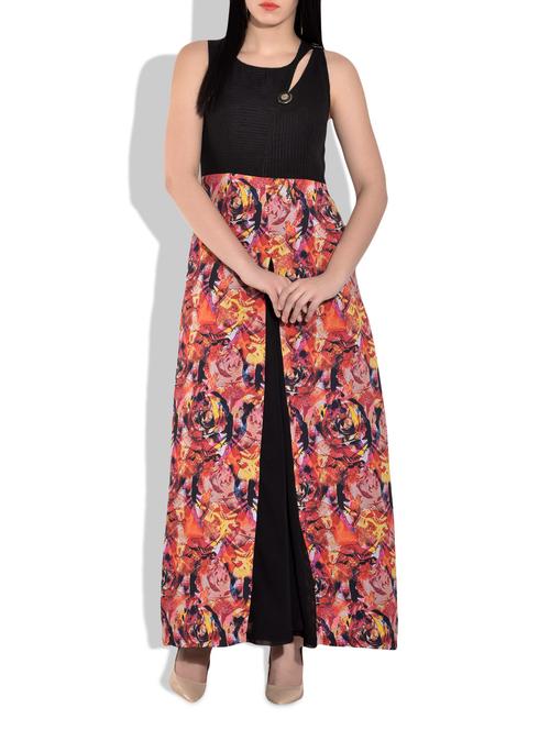 black, multi dress - 9716727 - Very Small Image - 1