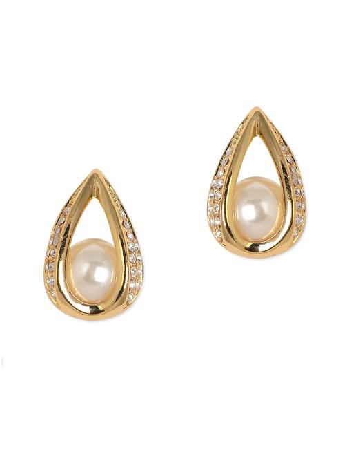 pearl in the centre studs - 972423 - Very Small Image - 1