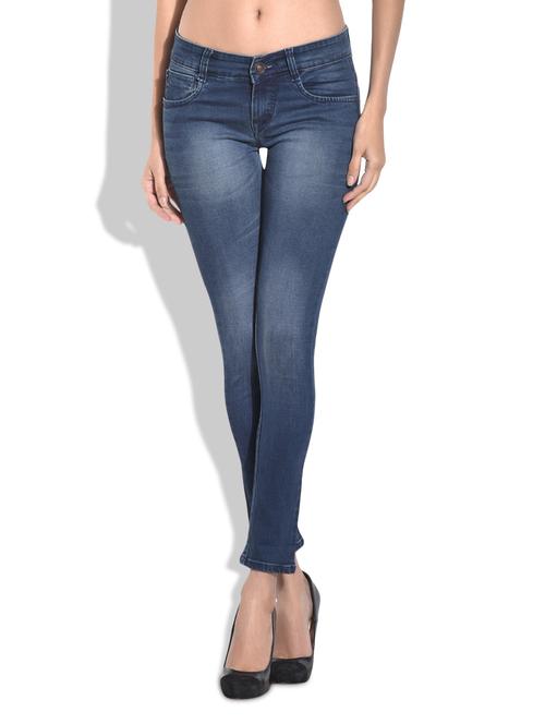 indigo stone washed denims - 9724404 - Very Small Image - 1