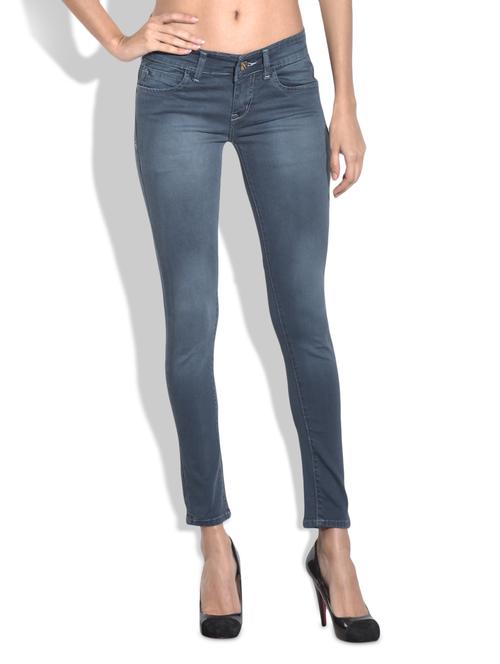 steel grey stone washed denims - 9724406 - Very Small Image - 1