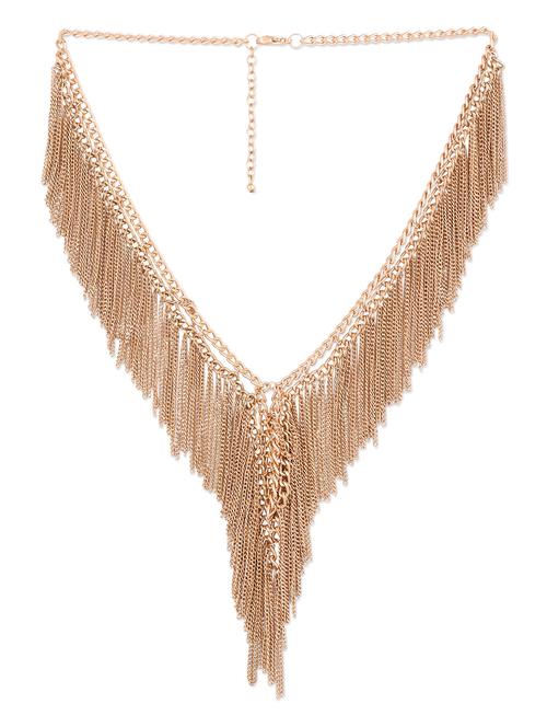 gold fringe necklace - 972608 - Very Small Image - 1