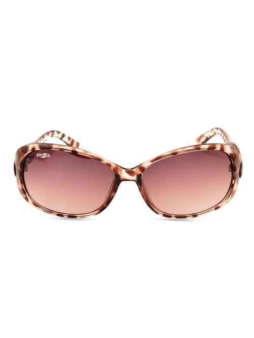 brown thermo plastic frame oversized sunglass - 9727601 - Very Small Image - 1
