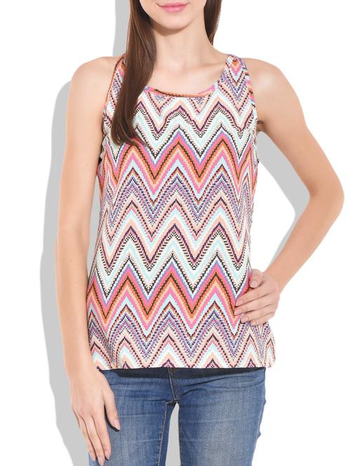 multicolored printed top - 9728742 - Very Small Image - 1