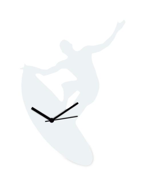 "water surfing" silhoutte wall clock - 972944 - Very Small Image - 1