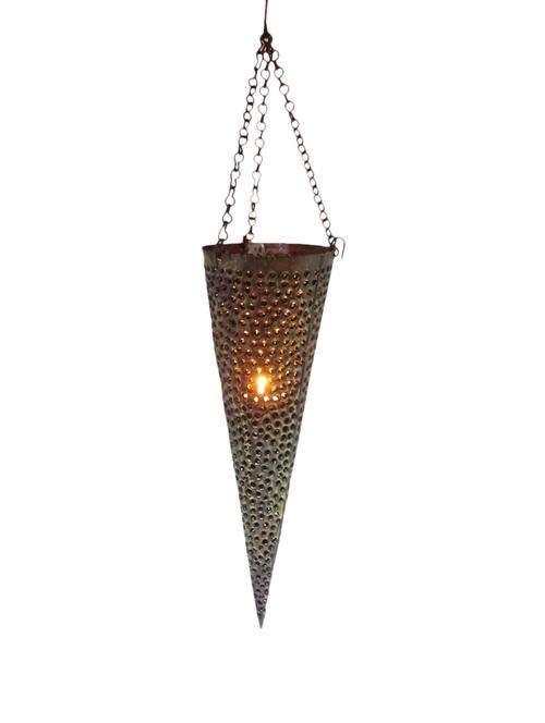 brown iron lantern - 9730165 - Very Small Image - 1