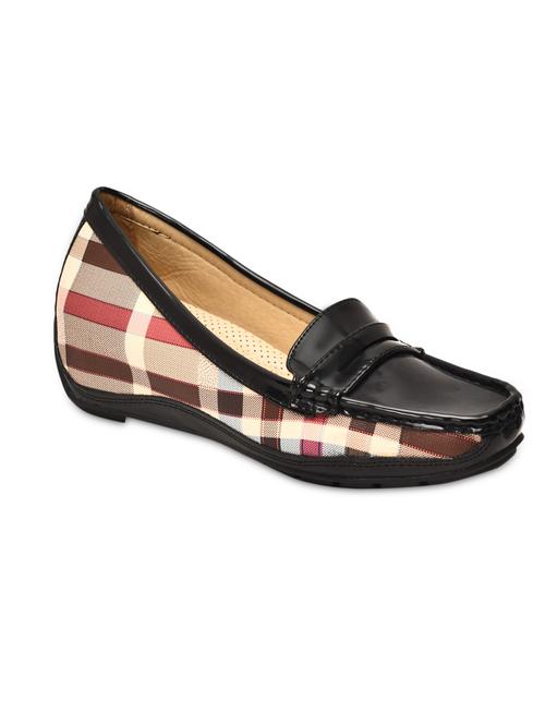 Multicolored Printed Patent Loafers - 9733834 - Very Small Image - 1