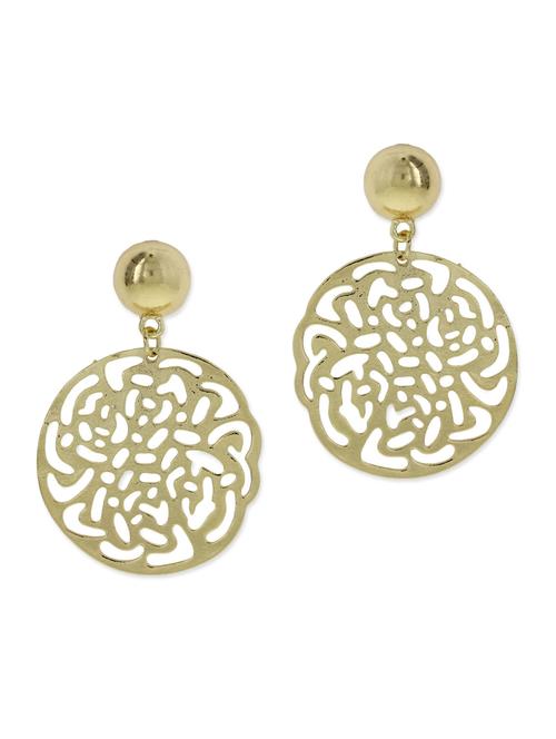gold metal alloy earring - 9737832 - Very Small Image - 1