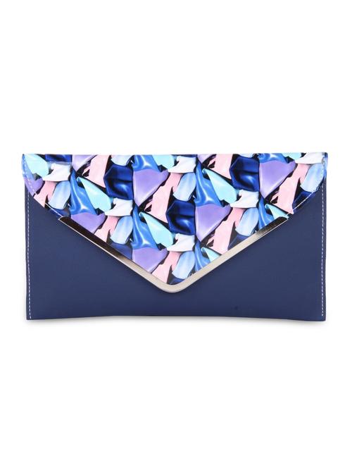 multi colored pu clutch - 9750800 - Very Small Image - 1