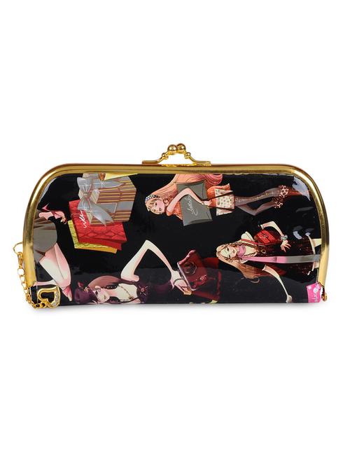 multi colored pu clutch - 9750884 - Very Small Image - 1