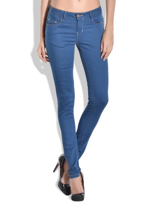 black denim spandex jeans - 9756665 - Very Small Image - 1