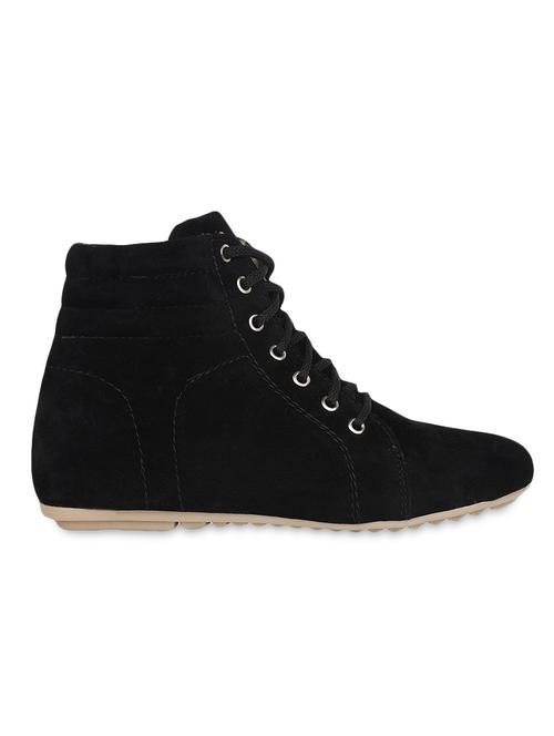 black suede boot - 9756778 - Very Small Image - 1