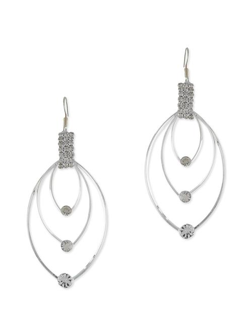 Silver Alloy Earring. - 9762350 - Very Small Image - 1