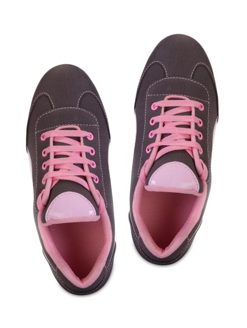 purple leatherette sneakers - 9763205 - Very Small Image - 1