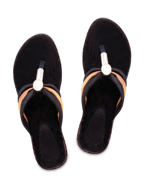black colour Suede wedges - 9764356 - Very Small Image - 1