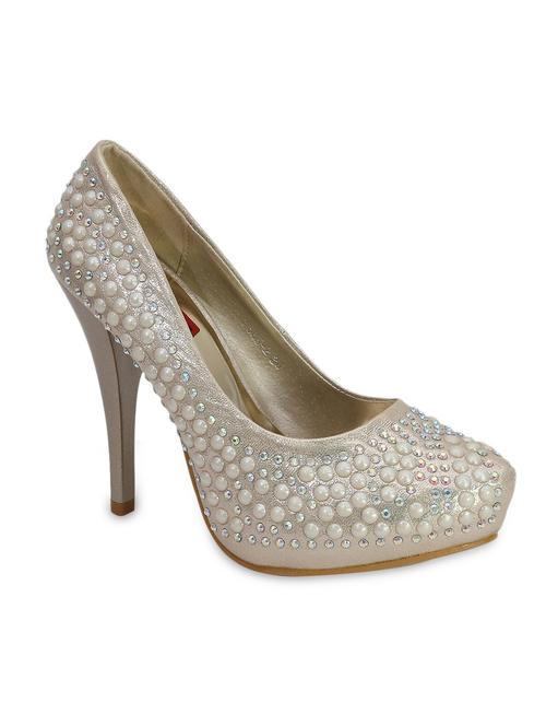 grey faux leather pumps - 9765897 - Very Small Image - 1