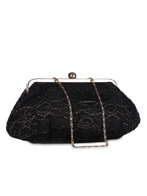 black polyester clutch - 9766028 - Very Small Image - 1