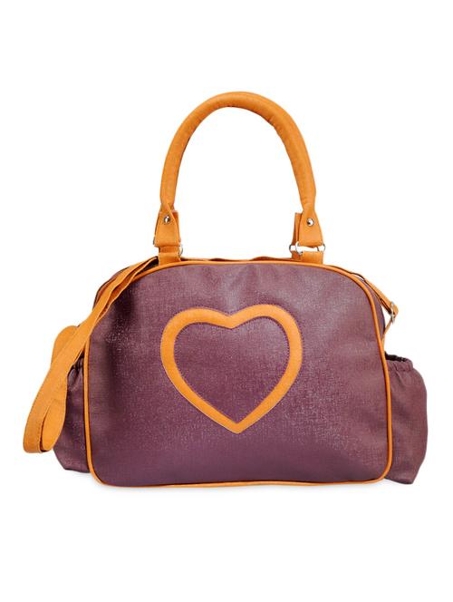 brown handbag with heart - 976675 - Very Small Image - 1