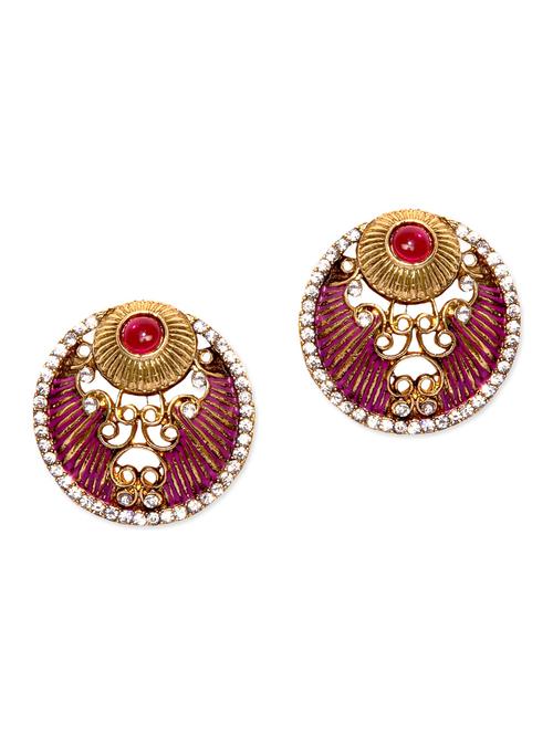 red metal alloy stud - 9767146 - Very Small Image - 1