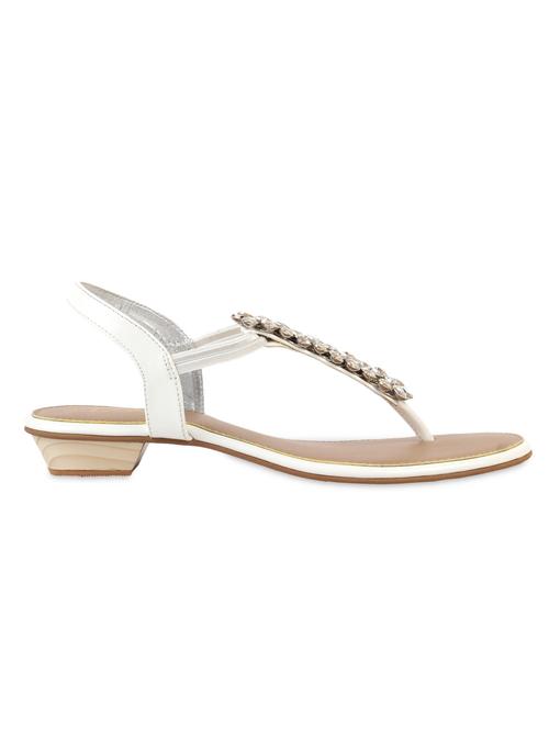 white embellished sandal - 9779761 - Very Small Image - 1