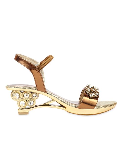 copper embellished wedges - 9779777 - Very Small Image - 1