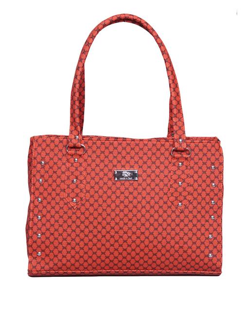 orange leatherette handbag - 9783755 - Very Small Image - 1