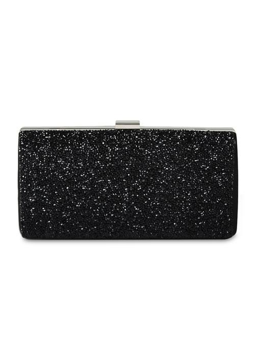 black leatherette clutch - 9784057 - Very Small Image - 1