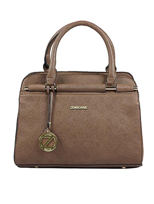 grey leatherette handbag - 9784095 - Very Small Image - 1