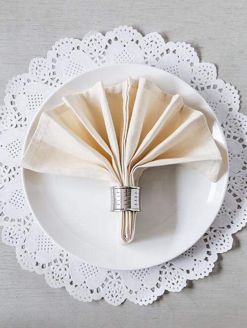 plain dinner napkins set (set of 6) - 978495 - Very Small Image - 1
