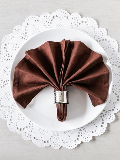 plain dinner napkins set (set of 6) - 978496 - Very Small Image - 1