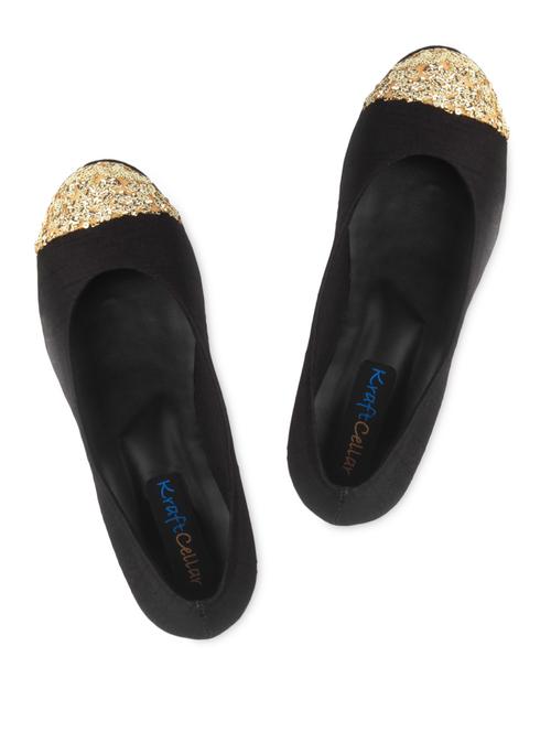 Black Sequined Ballerinas - 980327 - Very Small Image - 1