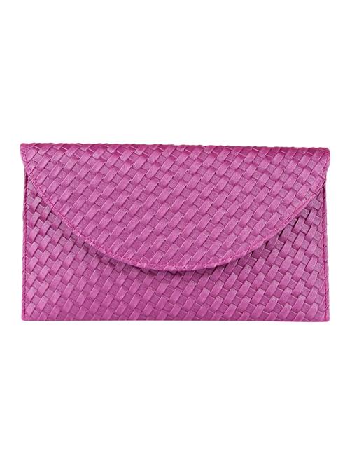 purple weaved clutch - 9805776 - Very Small Image - 1