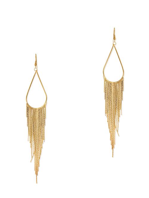 gold metal alloy earring - 9811087 - Very Small Image - 1